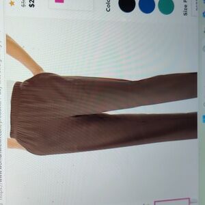 Knit straight leg pant